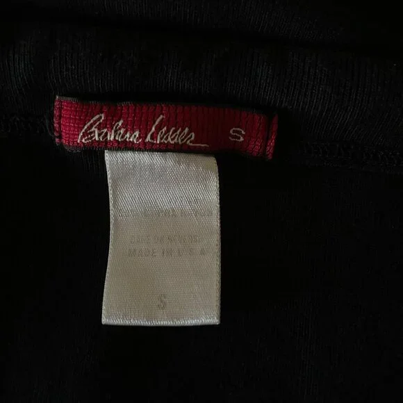 Vintage Y2K Black Mixed-Media Tiered Maxi Skirt – Size S - Picture 5 of 6